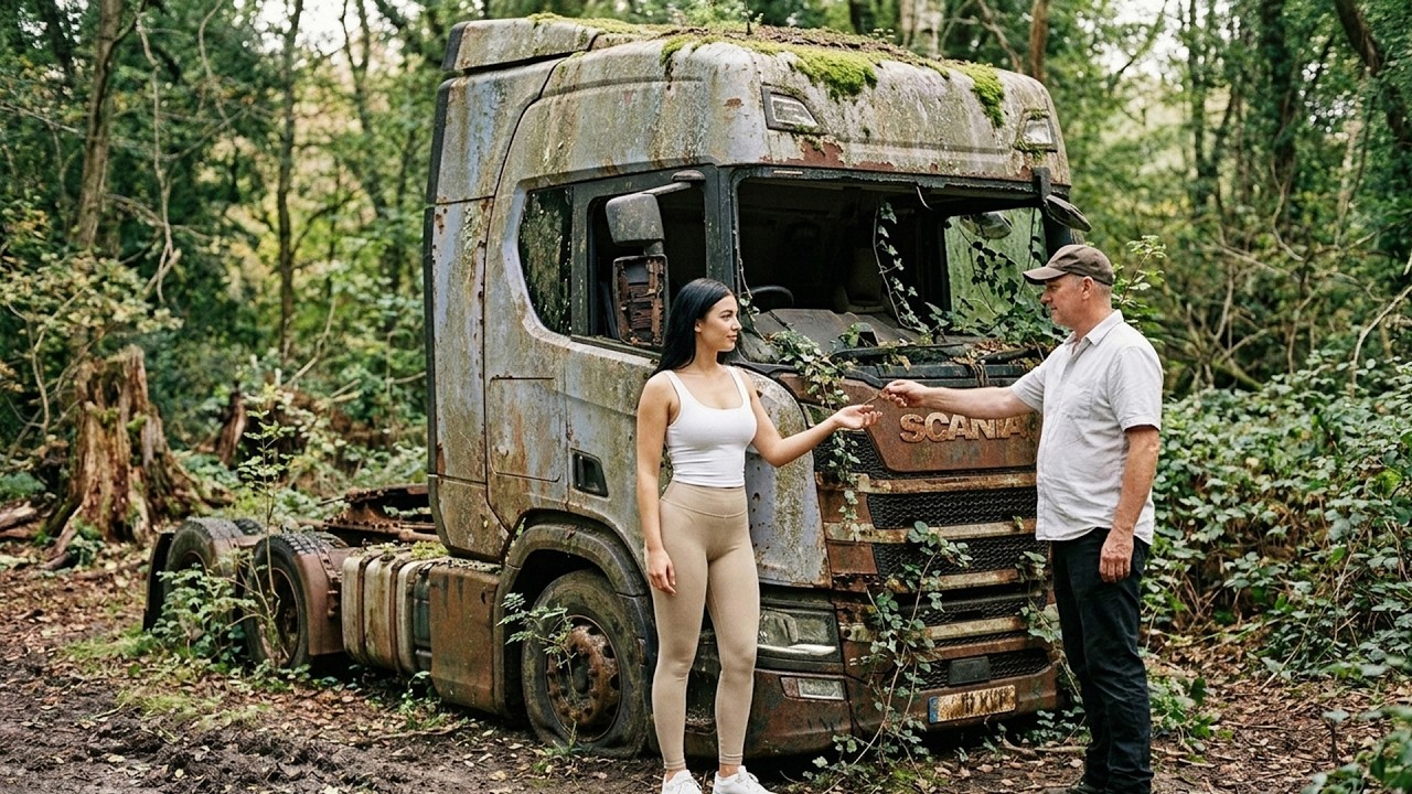 Car Restoration | Abandoned Scania S-Series Restored to Perfection | AI Car Restoration