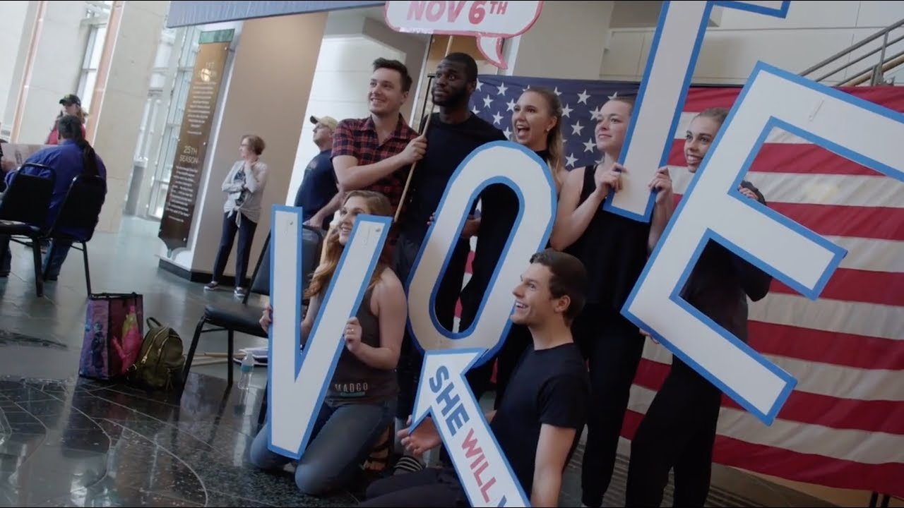Voter Registration Is Promoted through Dance the Vote