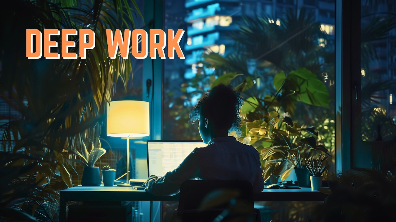 6 Hours Deep Work - Focus Radio 🌌 Melodic Techno & Progressive House