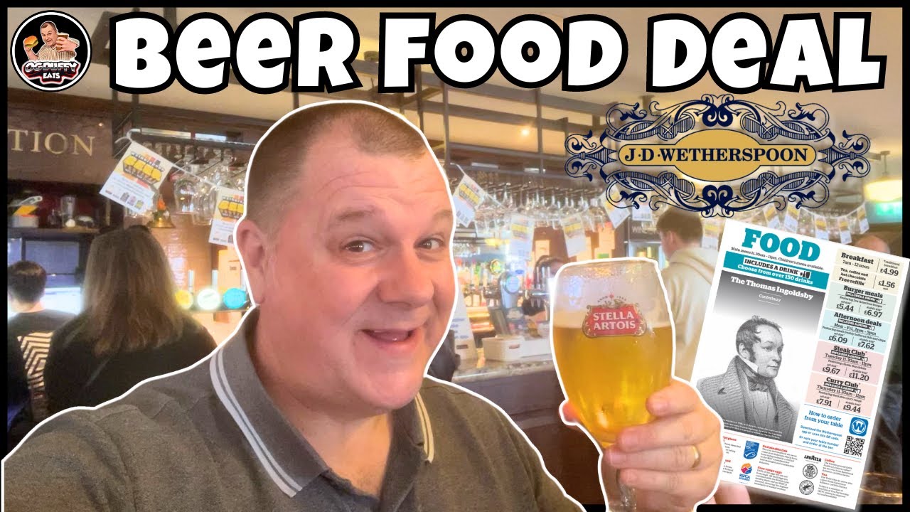 Wetherspoons 3 X Small Plates + BEERS - FULL Review