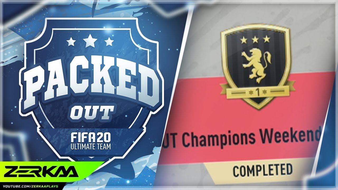 Can We Get GOLD 1 In Fut Champs AGAIN? (Packed Out #65) (FIFA 20 Ultimate Team)