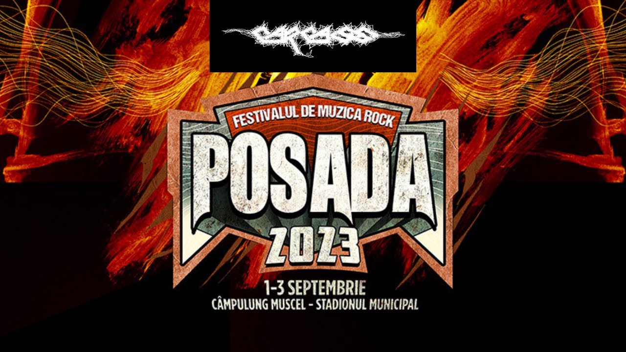 Carcass - Posada Rock 2023 (Romania) Full Concert