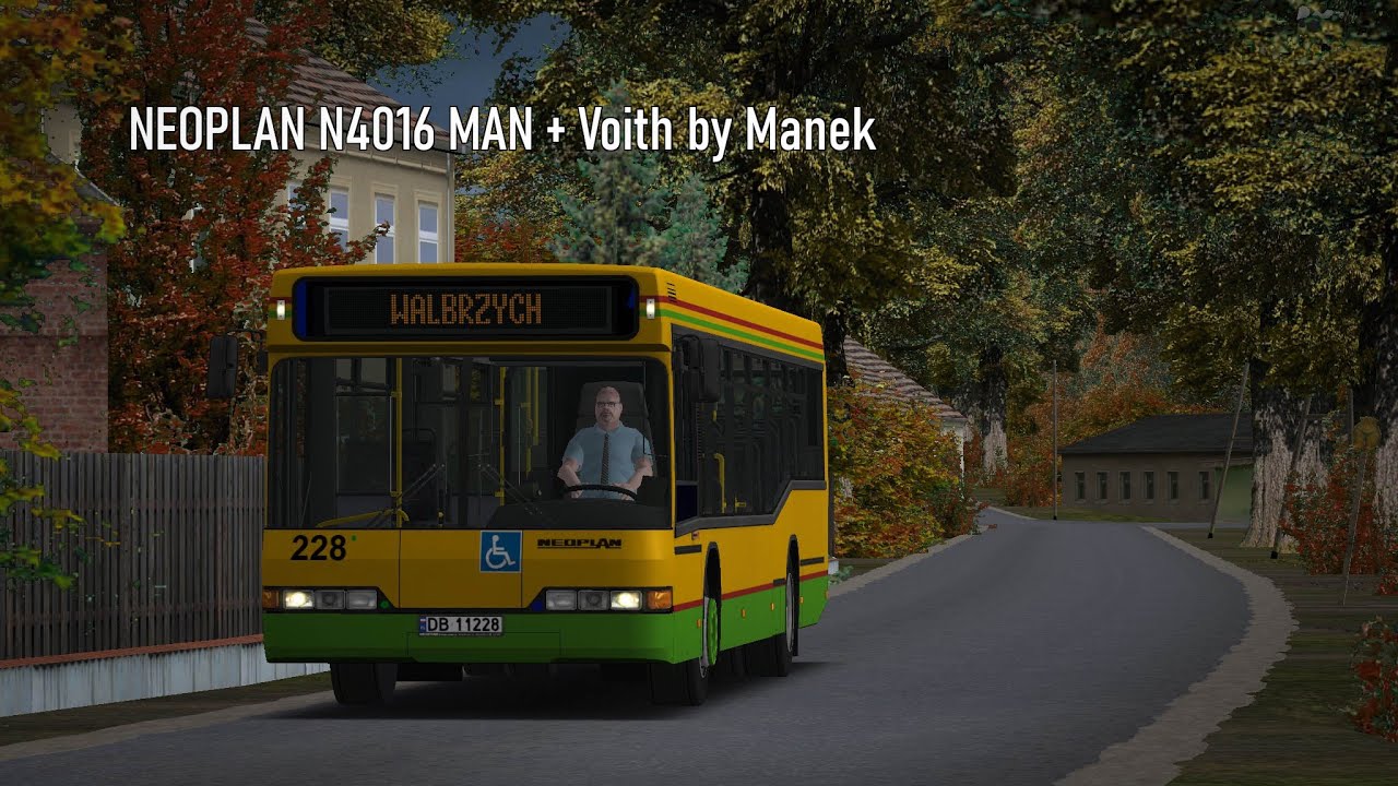 Neoplan N4016 MAN+Voith by Manek - Linia PKS -  (mapa Wałbrzych 6.1)