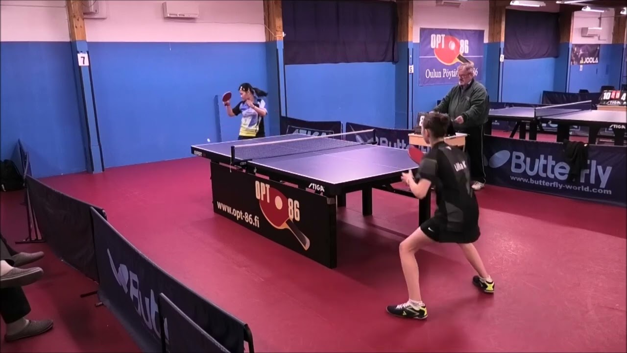 KADAR Kamilla vs ENRIQUEZ Jaimielee | U15 girls singles final | Finnish U15 championships 2026