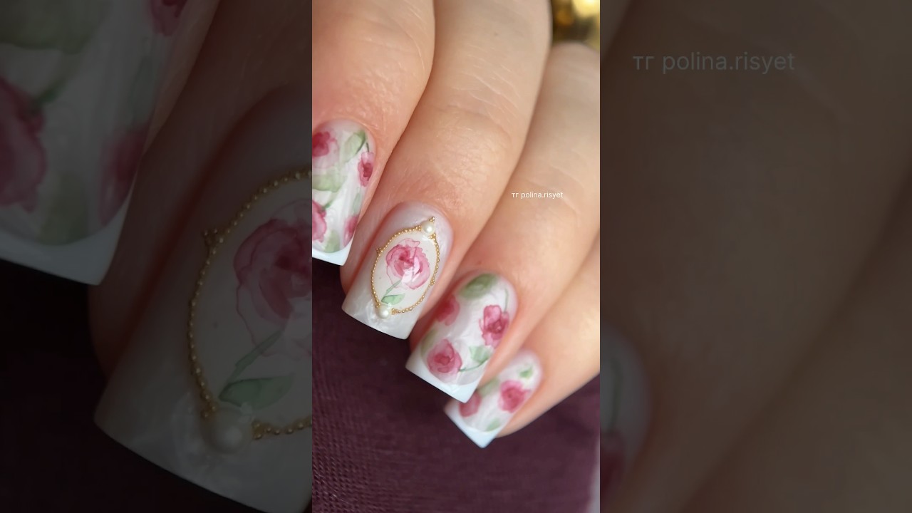 МАНИКЮР БРИДЖЕРТОНЫ🥀🐚✨ 