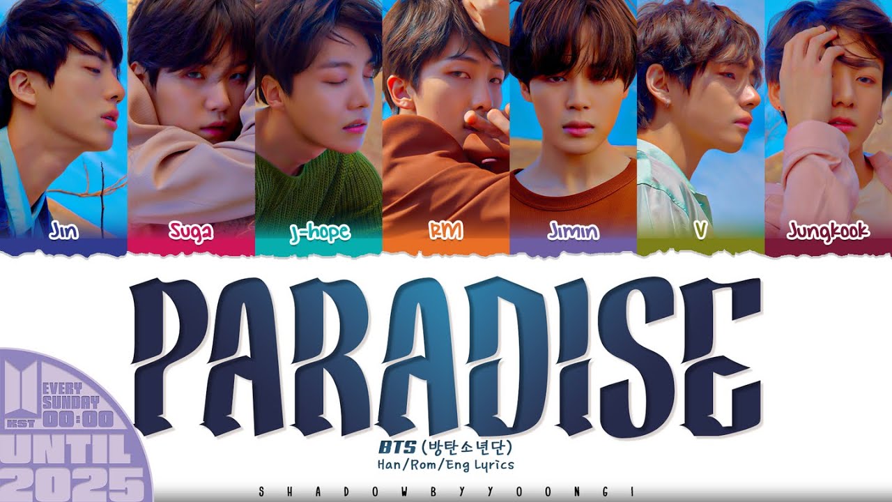 BTS (방탄소년단) 'Paradise (낙원)' Lyrics [Color Coded Han_Rom_Eng] | UNTIL 2025 #16