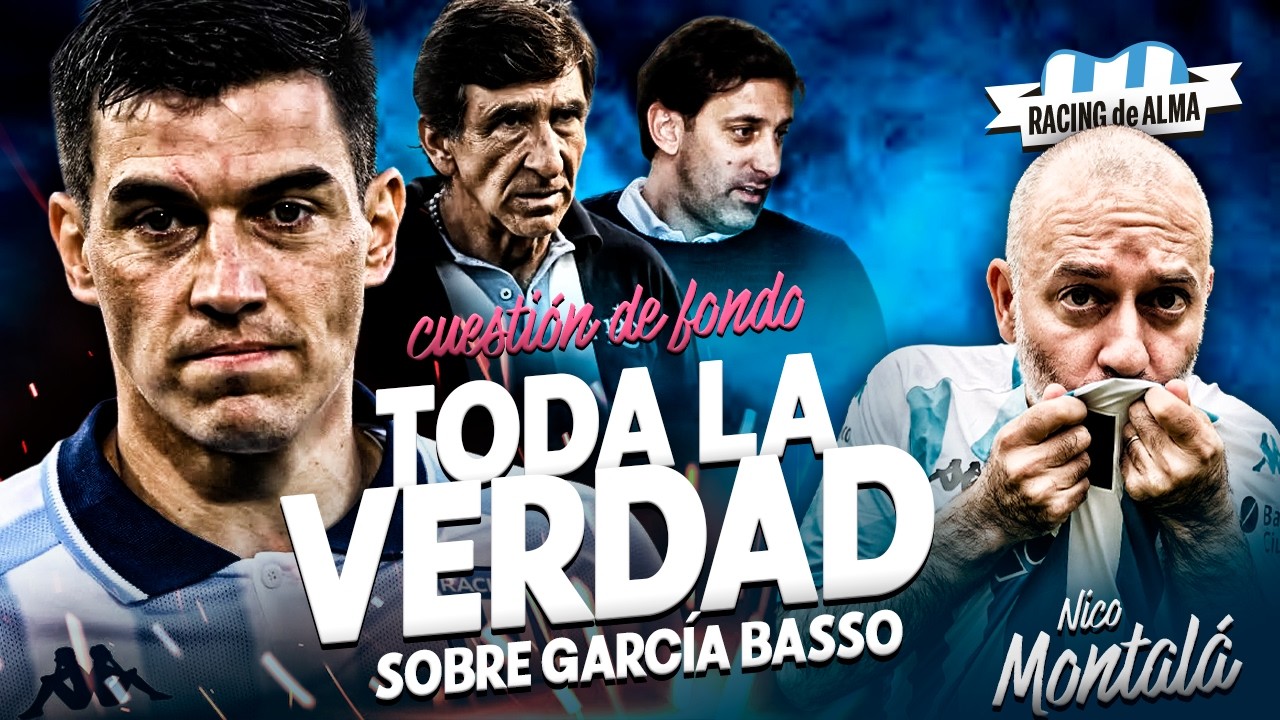 Todo el trasfondo de la situación de GARCÍA BASSO en RACING: pasó de titular a tercer central.