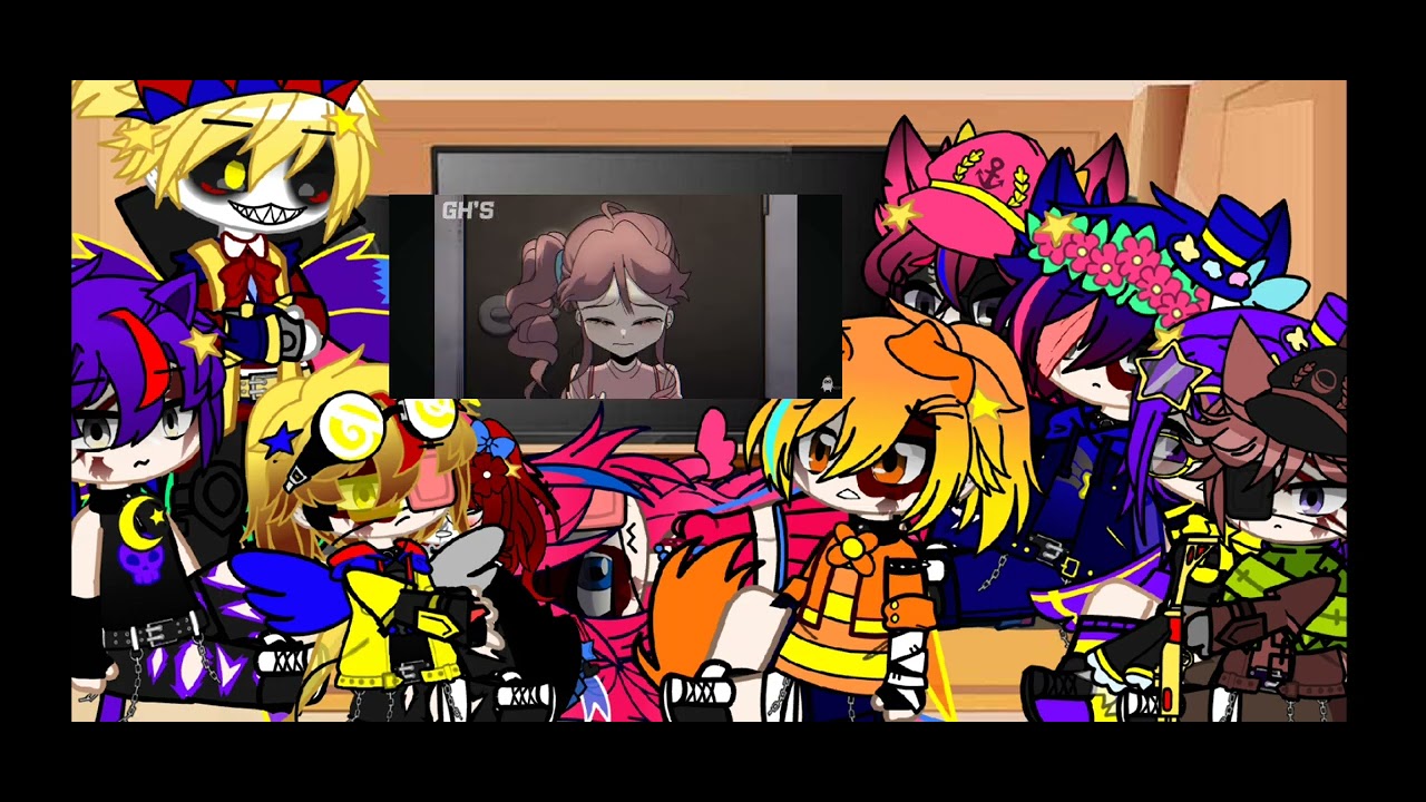 Poppy playtime react to animations from GH'S #poppyplaytime#Milly#gacha#ajudaaí#ajudaaauroratbm