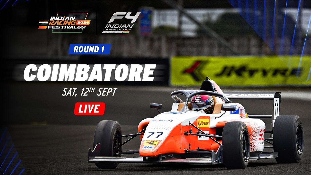LIVE: Indian Racing Festival 2026 | ROUND 1 | #IndianRacingFestival