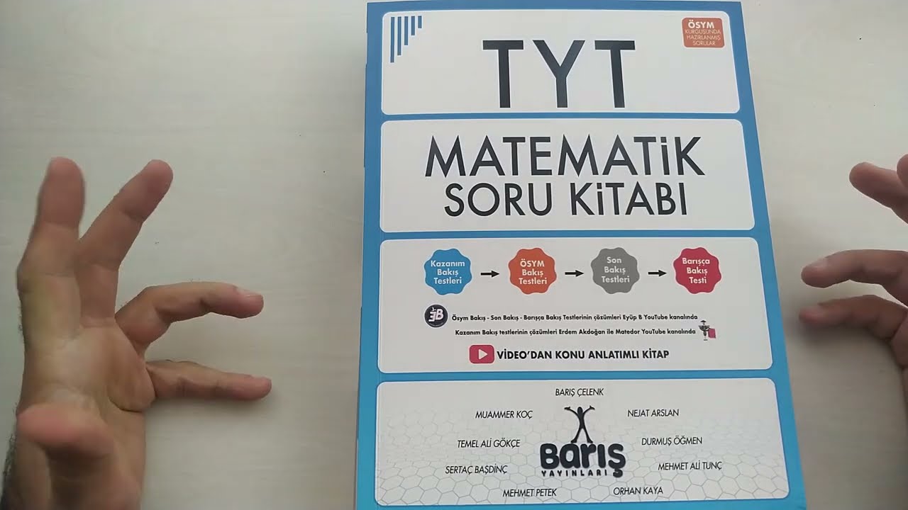 İnceleme | Barış Yayınları | TYT Matematik Soru Kitabı  #barışyayınları