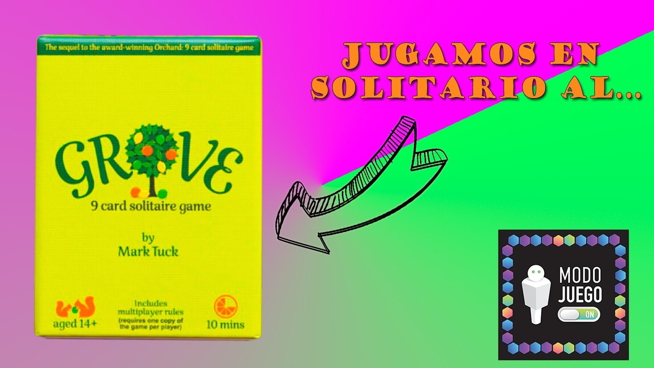 JUGAMOS AL Grove juego de mesa en solitario