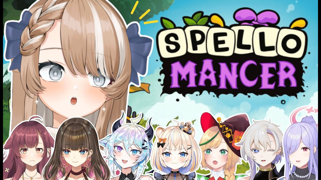 Let's play Spellomancer! BIG vtuber collab  [Meeta's POV]