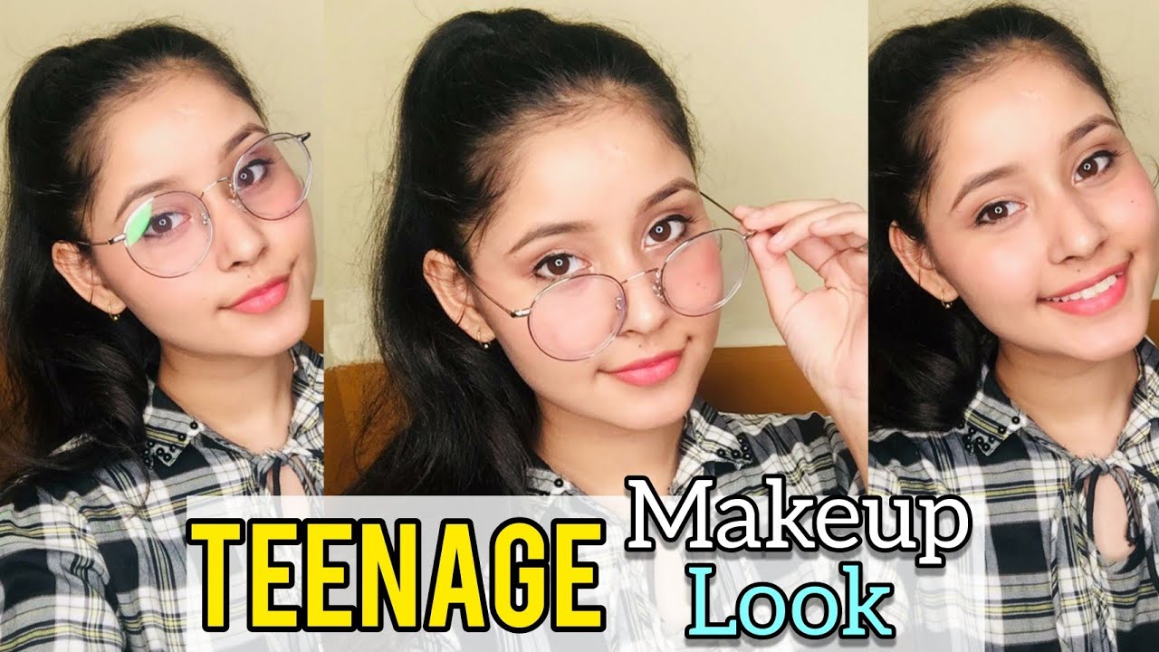 Everyday Makeup for Beginners and Teenagers|Simple Makeup Look|Quick and Easy| Kiran Tutorialz