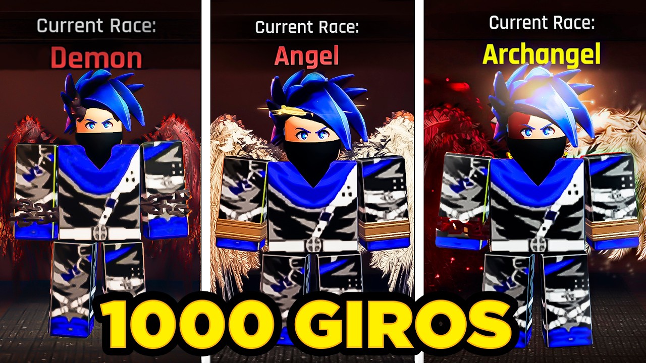 GIREI 1000 VEZES ATÉ PEGAR A NOVA RAÇA ARCANJO NO THE FORGE