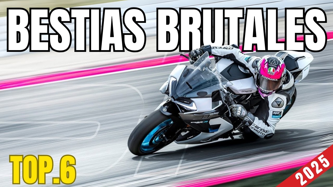 TOP 5 MOTOS DEPORTIVAS que DOMINAN la CALLE en 2025