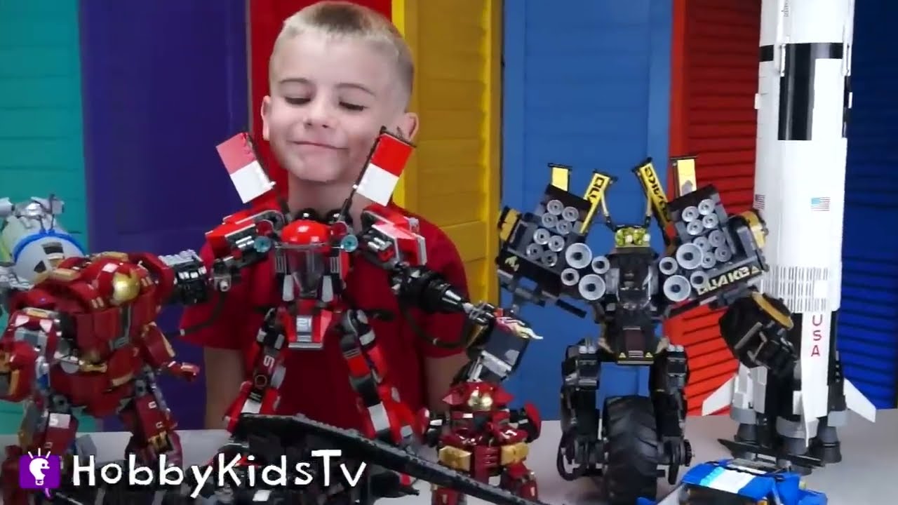 LEGO or LIE-GO?! Surprise TOYS with HobbyFrog Reviews ULTIMATE Lego Collection by HobbyKidsTV