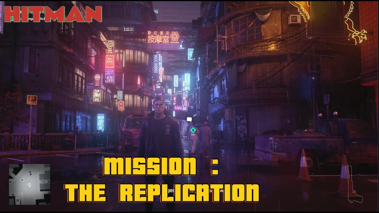 HITMAN WOA - Elusive Target Arcade | MISSION THE REPLICATION | Level 1 | Silent Assassin #hitman 