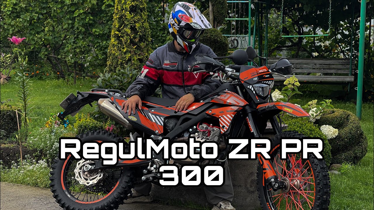 Обзор на RegulMoto ZR PR 300 #кроссовыймотоцикл #regulmoto #300cc #эндуро #supermoto 