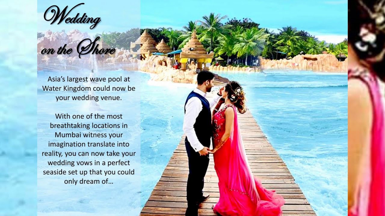 DESTINY WEDDING AT WAVE-POOOL (WATER KINGDOM)