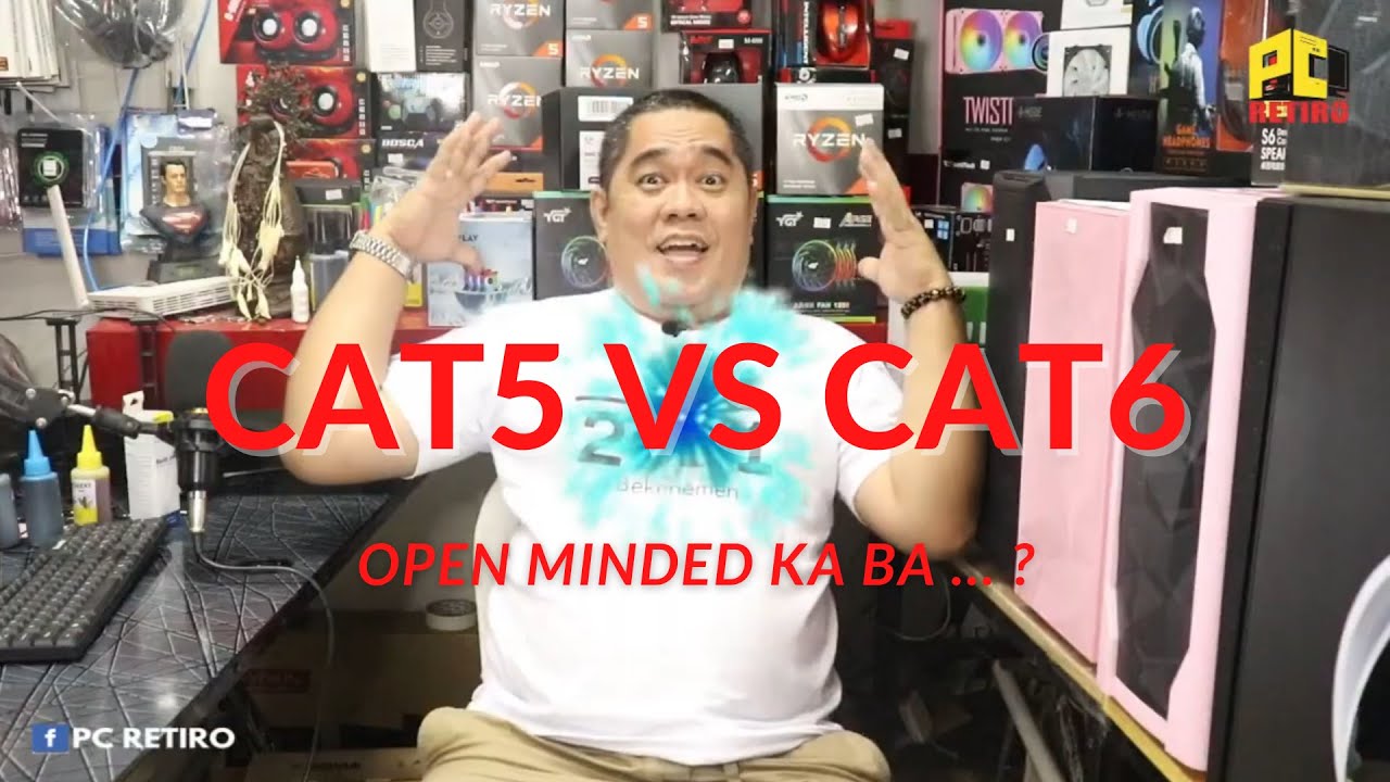 VLOG #4 CAT5 VS CAT6 MAS MALAPIT MAS MABILIS KUMUNEK