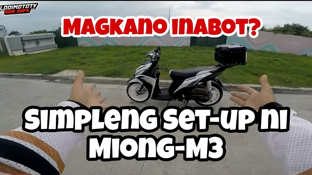 Simple at murang Set-up kay Miong M3