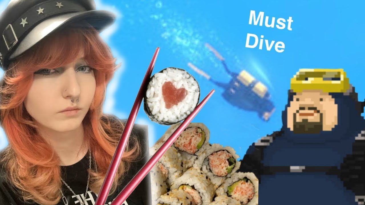 I have to catch the fish for the sushi I serve *Dave the diver*
