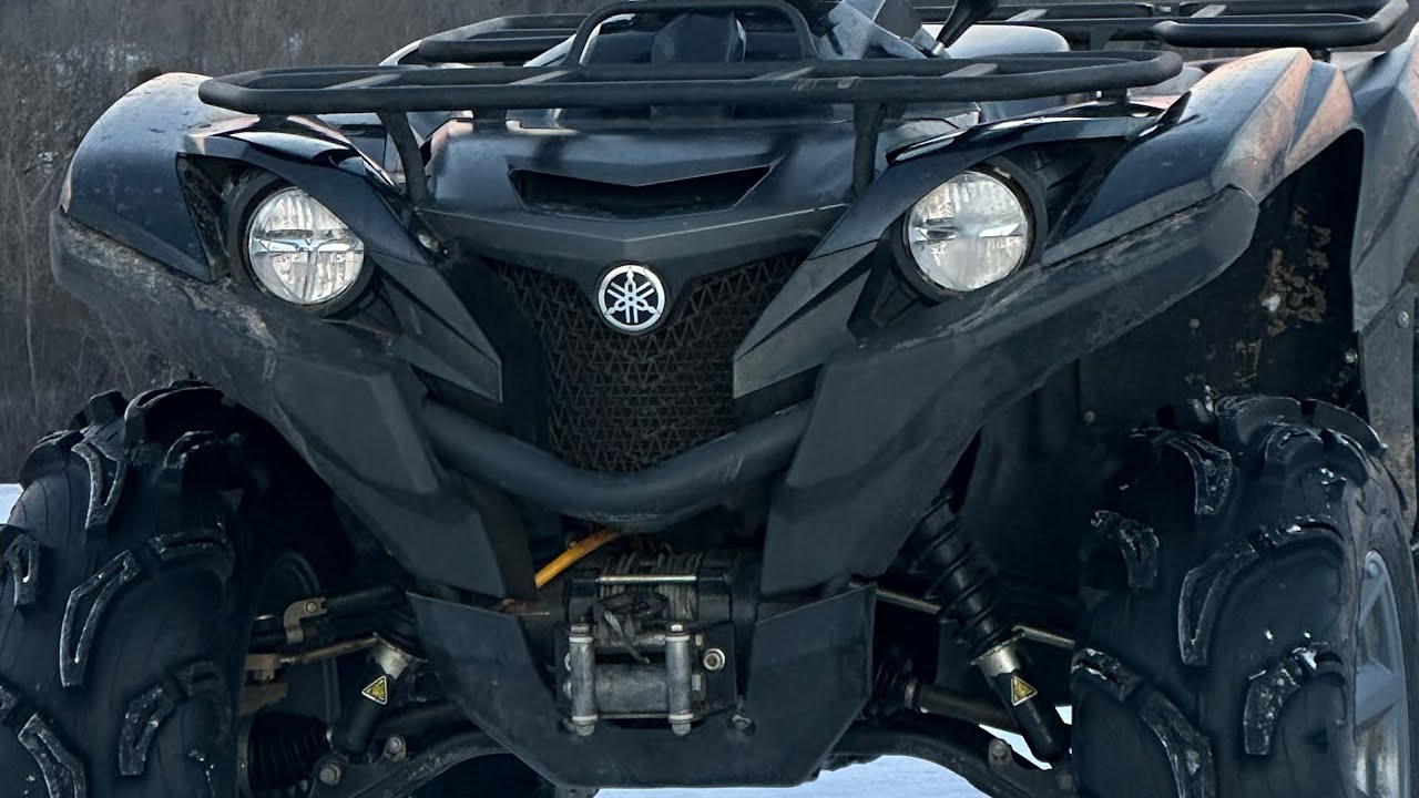 Drift на yamaha grizzly 700