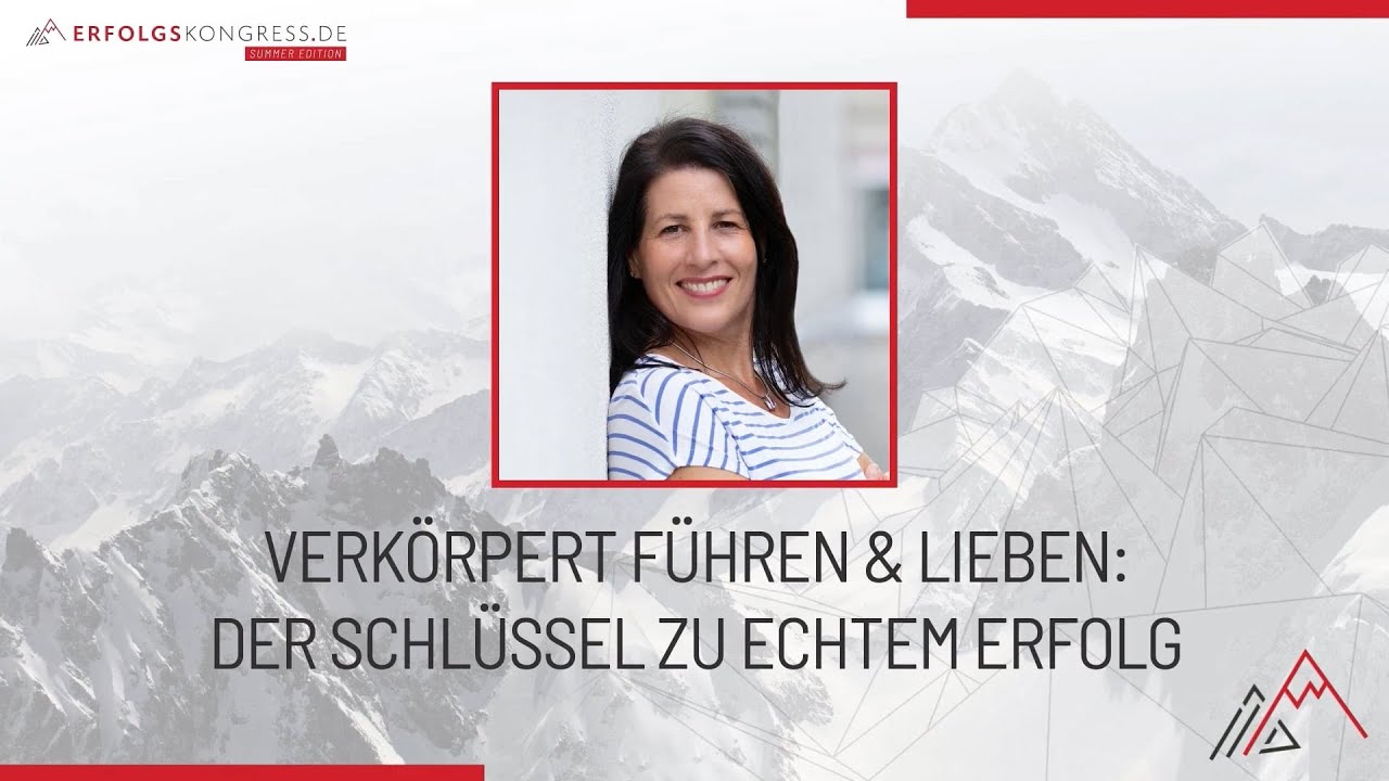 Verkörperte Transformation statt mentaler Konzepte – Sara Romei beim Erfolgskongress 2025