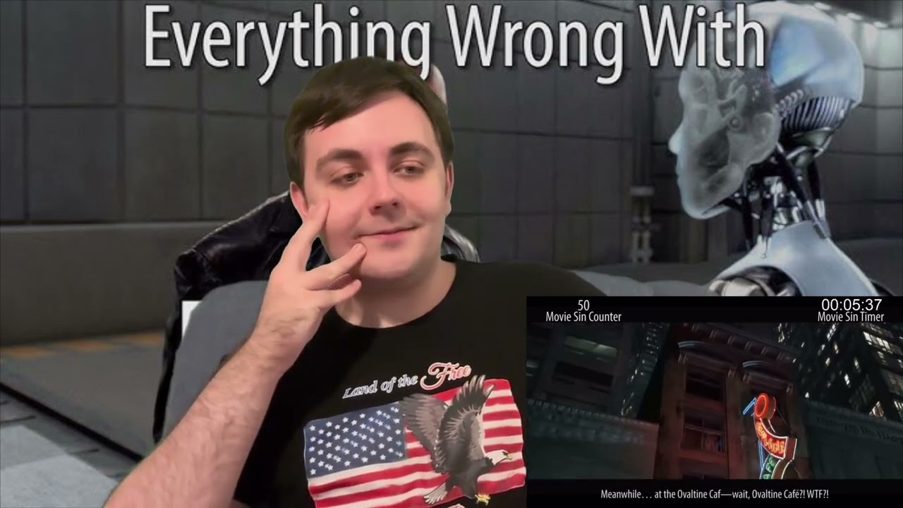 Reaction Video: Everything Wrong With I Robot In 14 Minutes Or Less