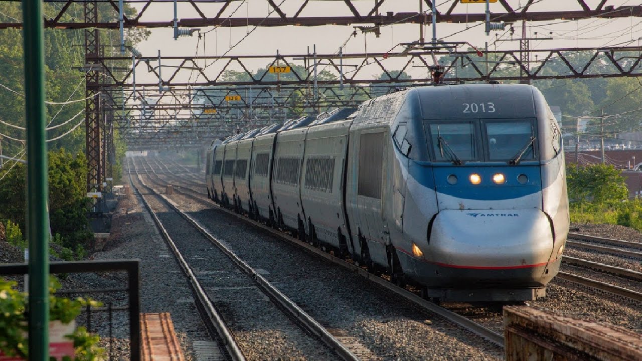 HD/60p: MNRR and Amtrak Wednesday Evening Rush Hour at Mamaroneck