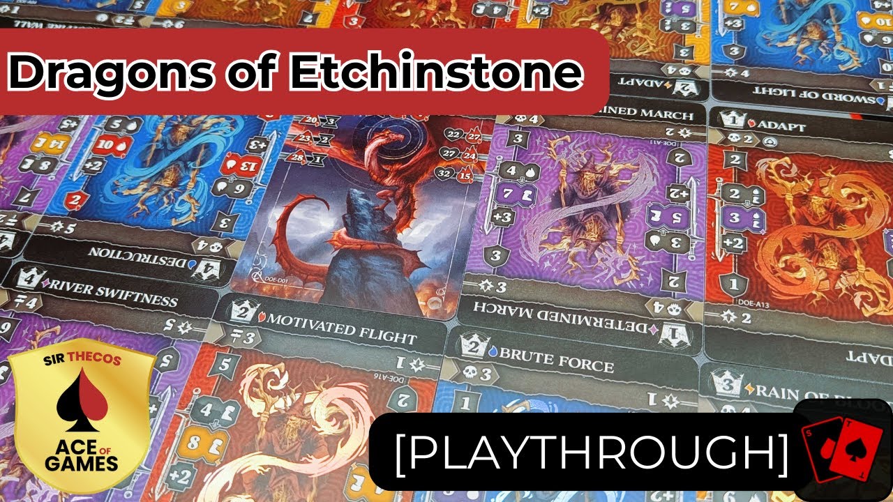 Playthrough | Dragons of Etchinstone (Chip Theory Games)