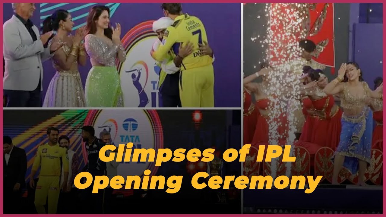Glimpses of IPL Opening Ceremony | True Scoop News