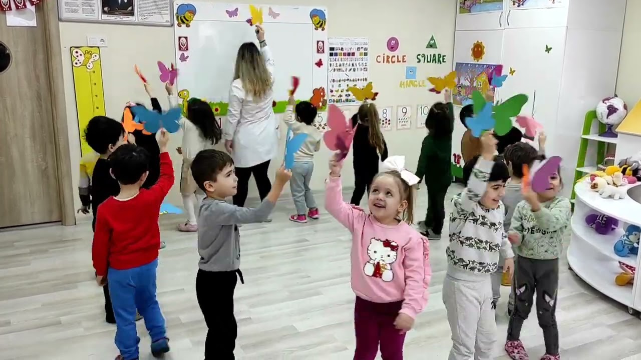 bütünleştirilmiş sanat etkinliği 🎈 kelebek yapımı 🦋