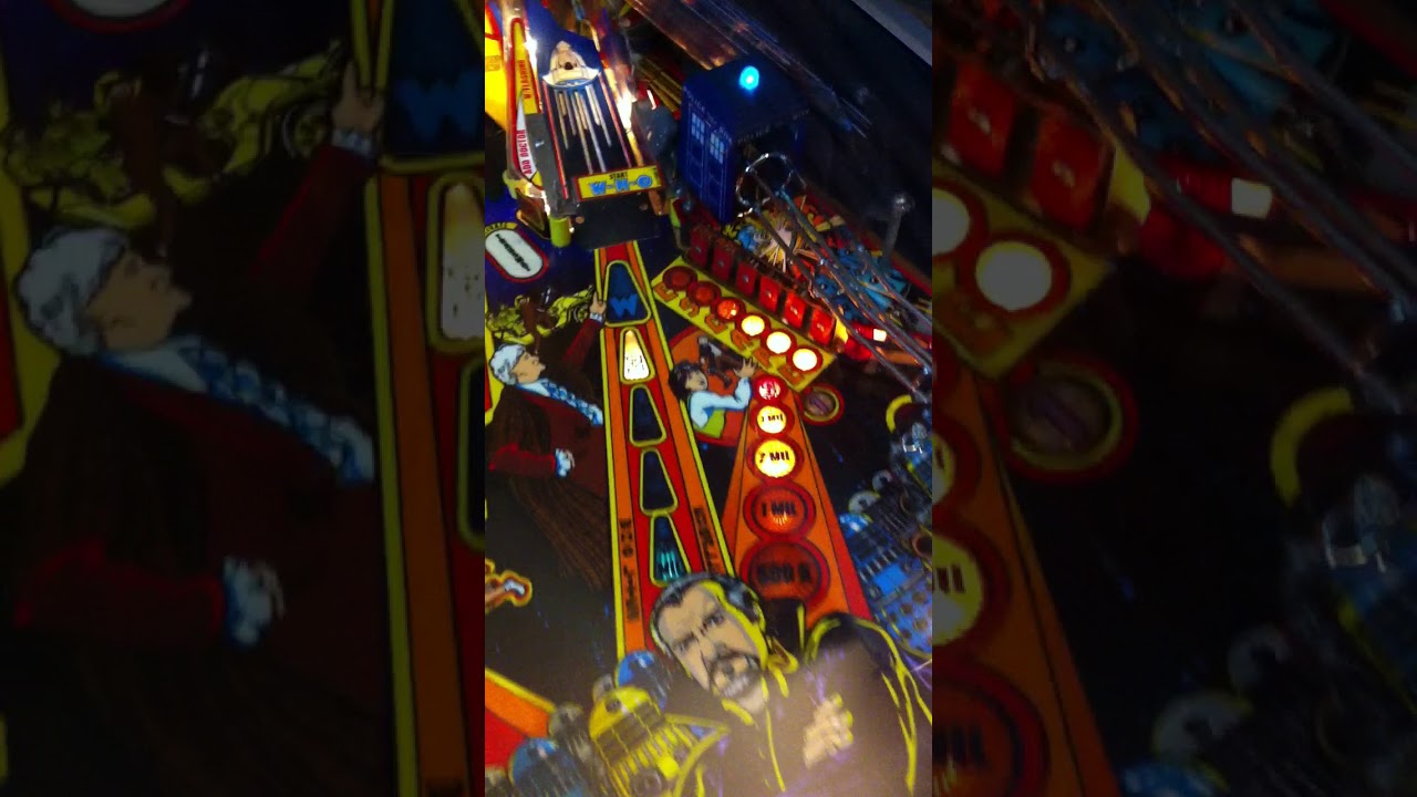 Doctor Who pinball machine restoration