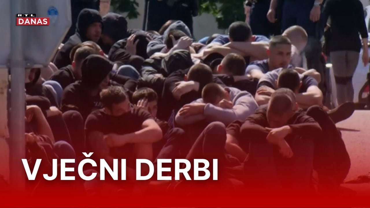 Potpuni kaos u Splitu: Evo koliko je uhićeno Hajdukovih, a koliko Dinamovih navijača | RTL Danas