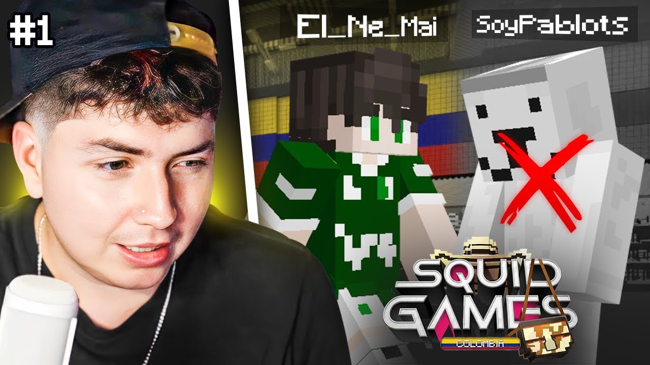 LA TRAICIÓN A PABLOTS 😭 | Squid Games Colombia día 1 | El Ñe 🥷🏻