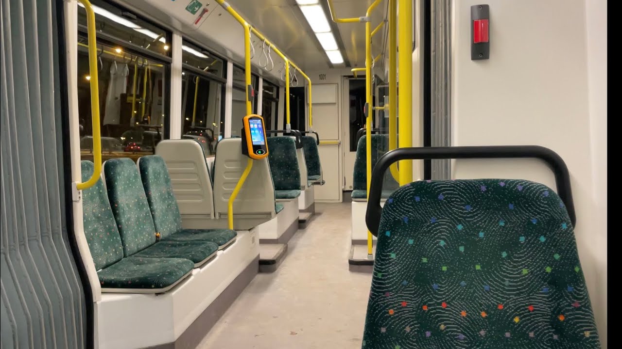 Vožnja u ZET ADtranz GT6M g.b. 1001 na liniji 9 potez Borongaj - Svetice, 23.1.2024
