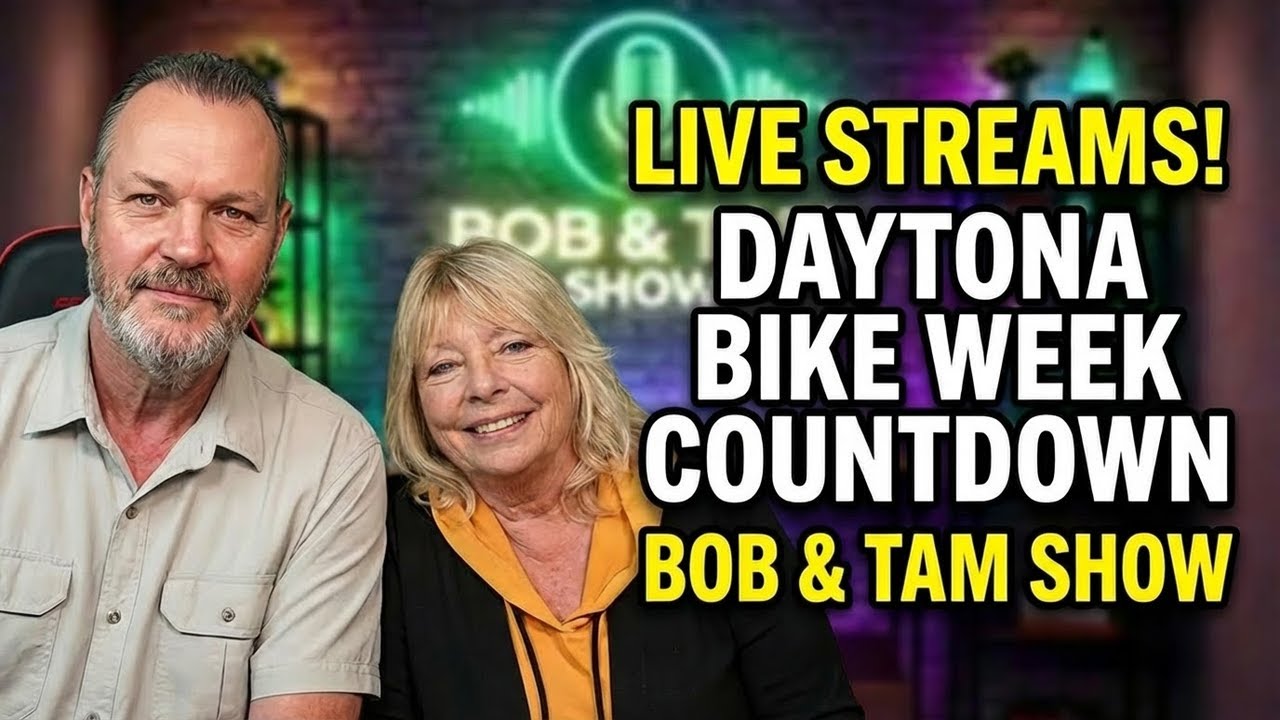 Sunday Live count Down to Daytona Bike Week are You Ready???