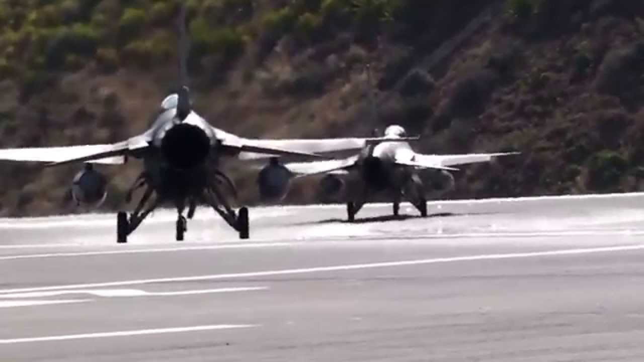 F-16 Portuguese Air Force Madeira Airport Funchal