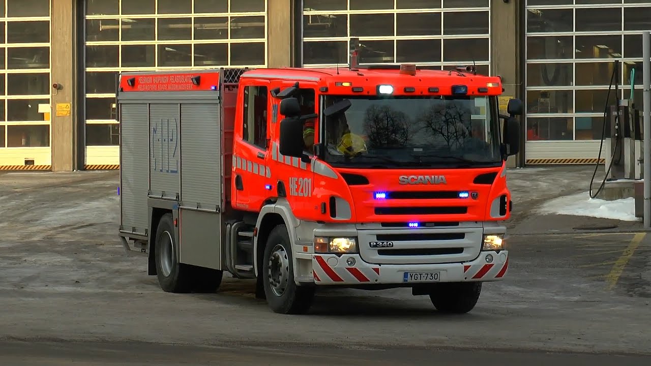 HE40 + HE201 Helsinki City Rescue Department/Helsingin kaupungin Pelastuslaitos [FI | 2.2014]