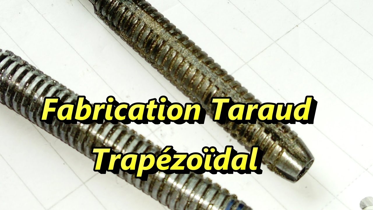 Fabrication d'un taraud (enfin)
