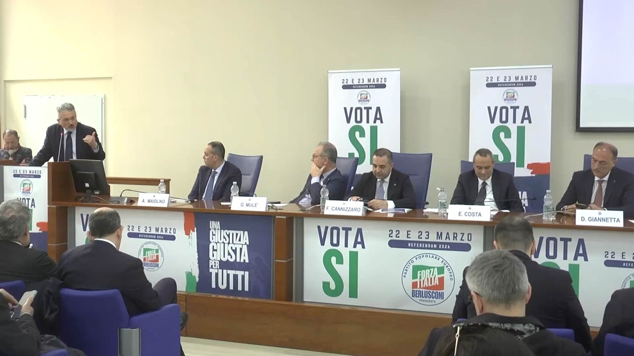 Incontro sulla tematica del Referendum Giustizia e sulle ragioni del SI a RC
