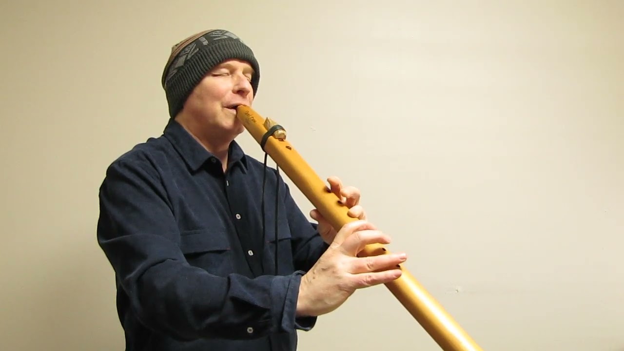 Evening Song (Quiet Bear low Cm flute, Alaskan yellow cedar)