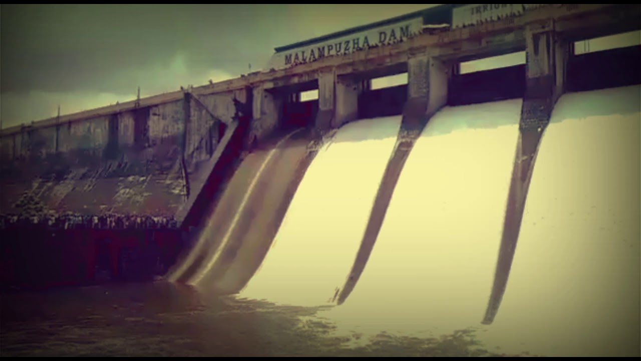 Shutter opening of Malampuzha Dam