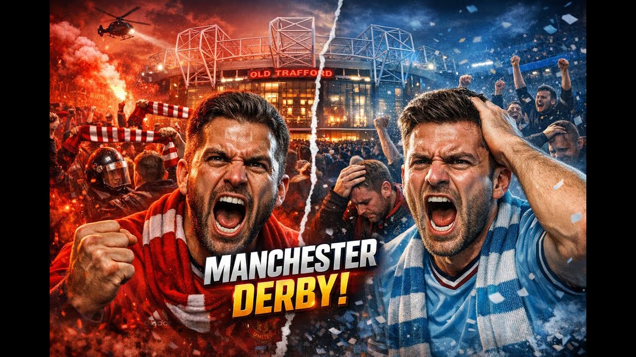What Is The Manchester Derby Really Like? Man Utd vs Man City Vlog
