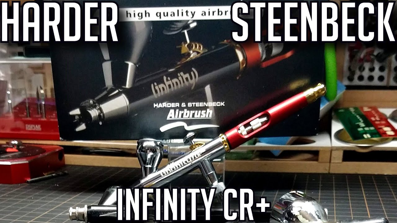 Harder And Steenbeck Infinity CR Plus Airbrush Unboxing and Review