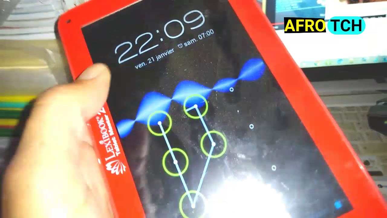 hard reset lexibook tablet master2 Google account
