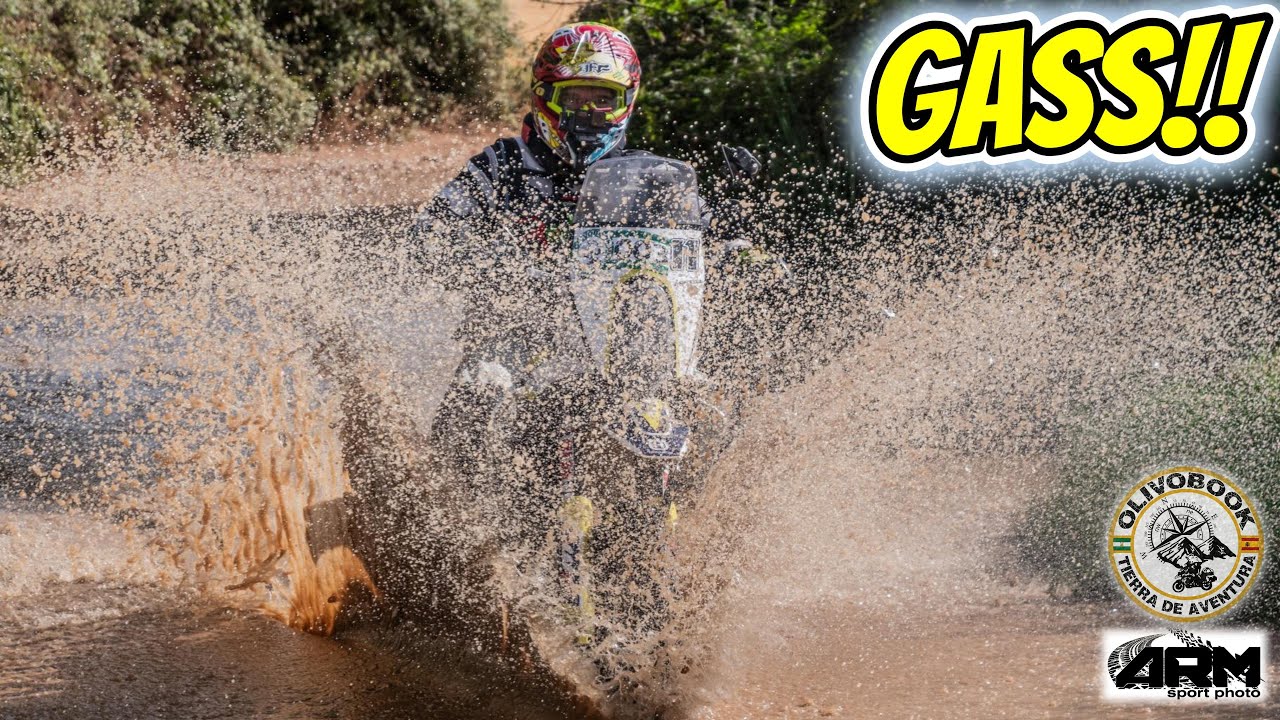 &iquest;Te atrever&iacute;as a hacer este rally Olivobook en moto? Casi no llegamos&hellip; 💀 Final extremo