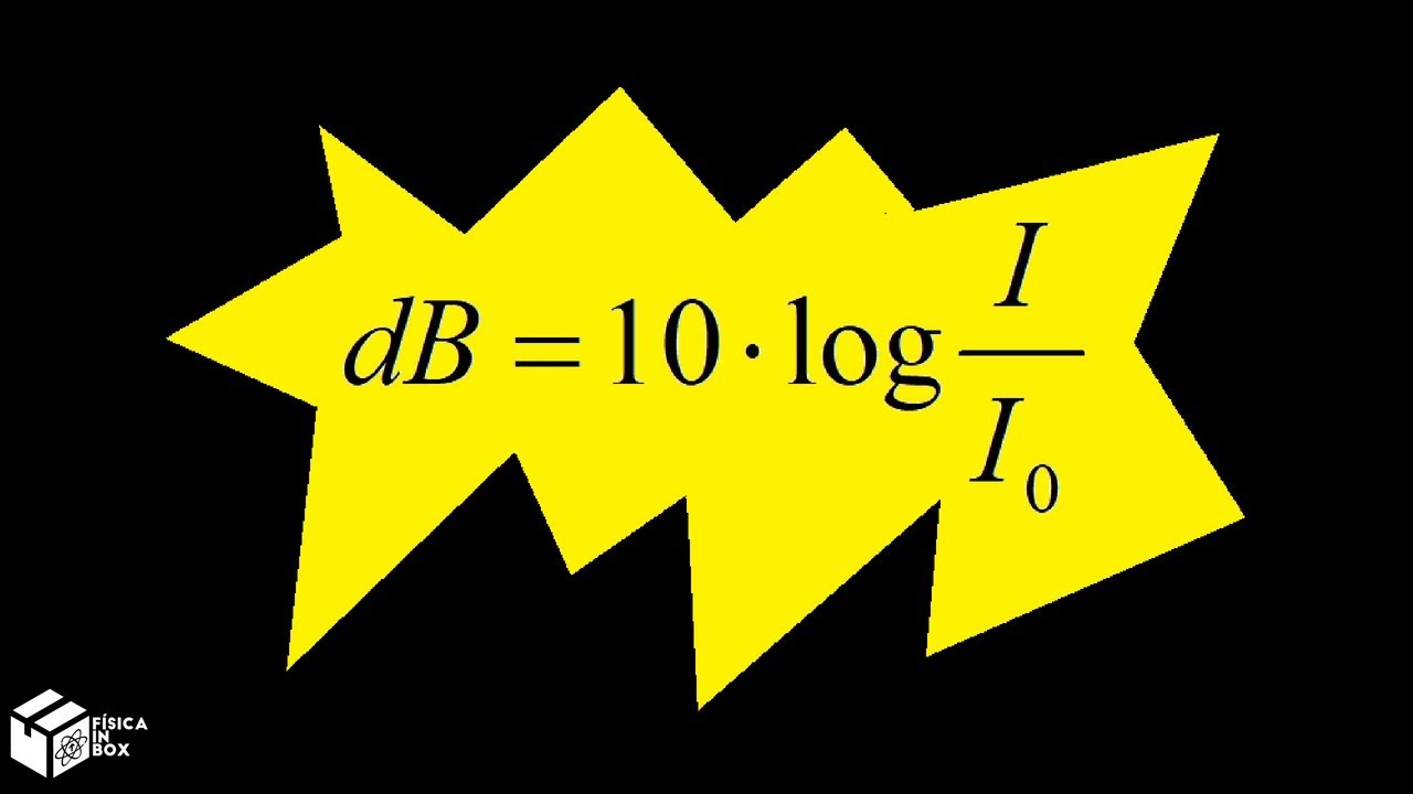 Como resolver problema de Intensidade Sonora