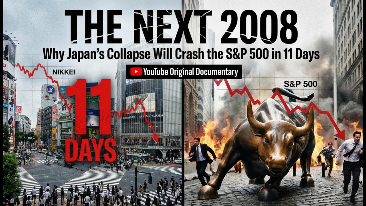 【Boss Economics World】THE NEXT 2008, Why Japan&rsquo;s Collapse Will Crash the S&P 500 in 11 Days
